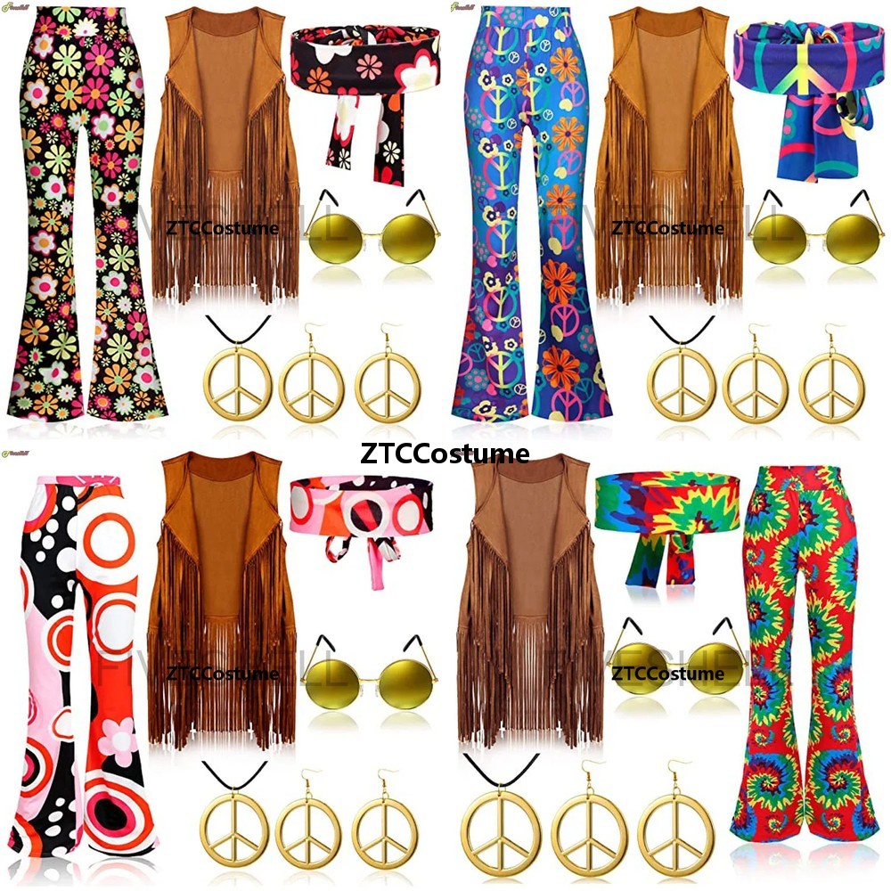 Women'S Accessories In The 70S - Hippie Costume Women 60s 70s Peace