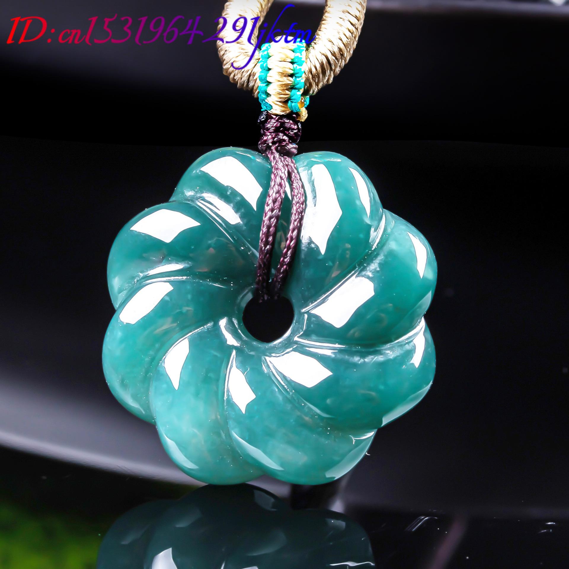 Natural Burmese Jadeite Flower - Women Accessories To Gift recension och pris