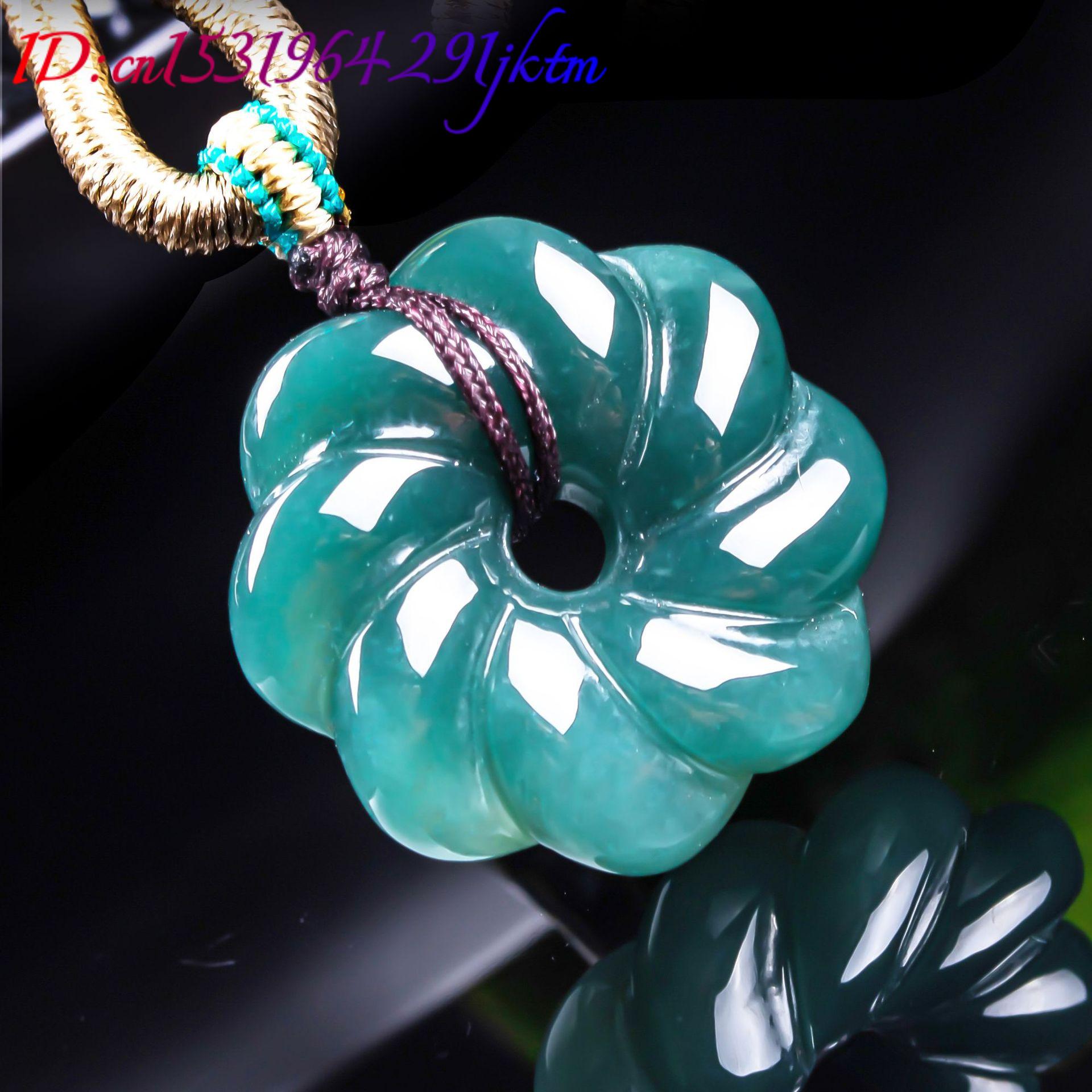 Natural Burmese Jadeite Flower - Women Accessories To Gift recension och pris