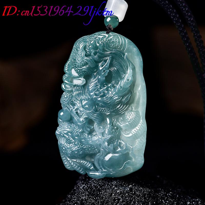 Natural Burmese Jadeite Dragon - Women Accessories To Gift recension och pris