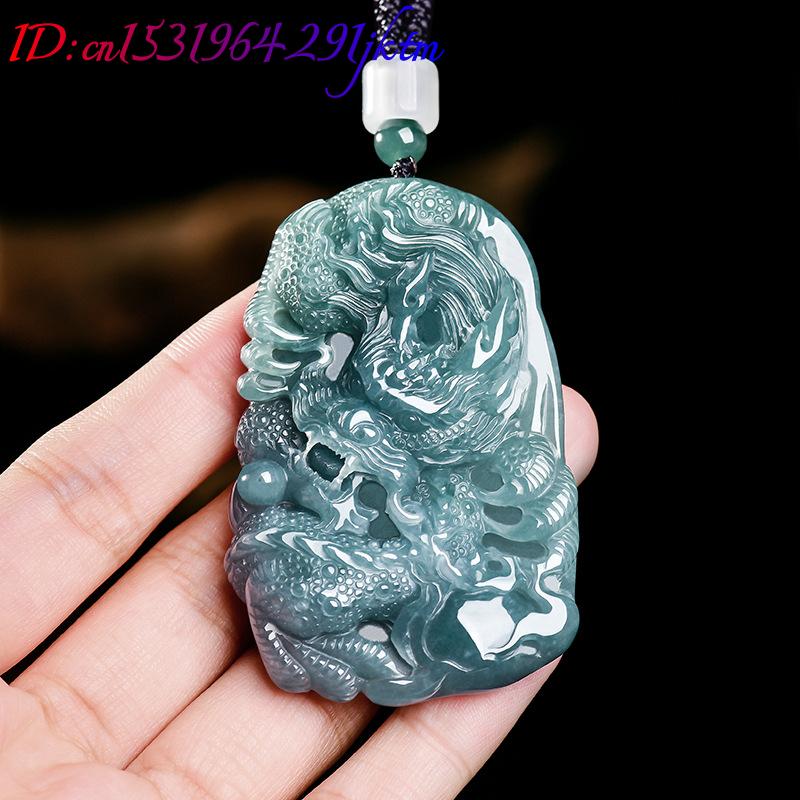 Natural Burmese Jadeite Dragon - Women Accessories To Gift recension och pris