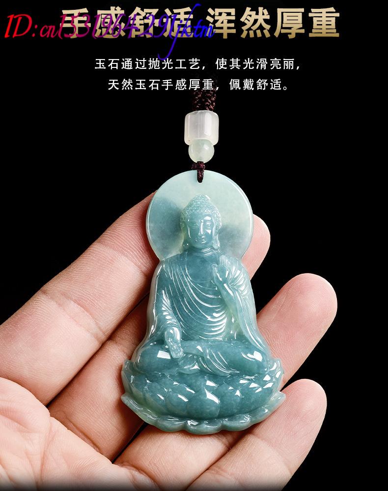 Natural Burmese Jadeite Buddha - Women Accessories To Gift recension och pris