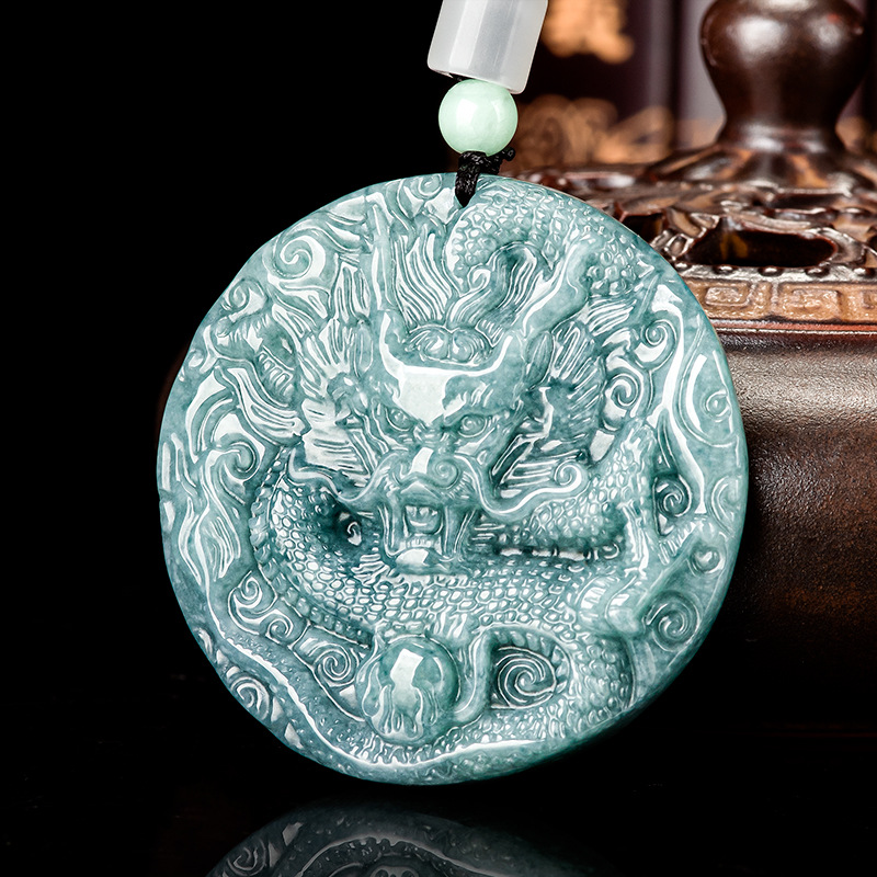 Burmese Jadeite Dragon Pendant - Women Accessories To Gift recension och pris
