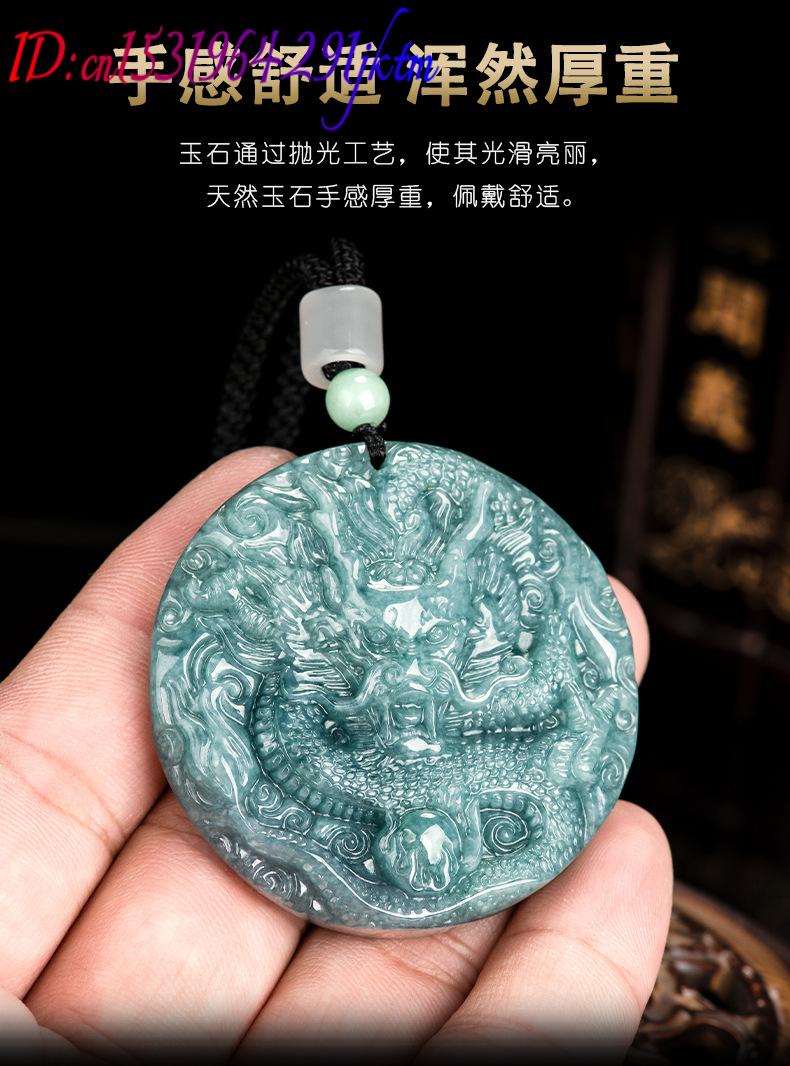Burmese Jadeite Dragon Pendant - Women Accessories To Gift recension och pris