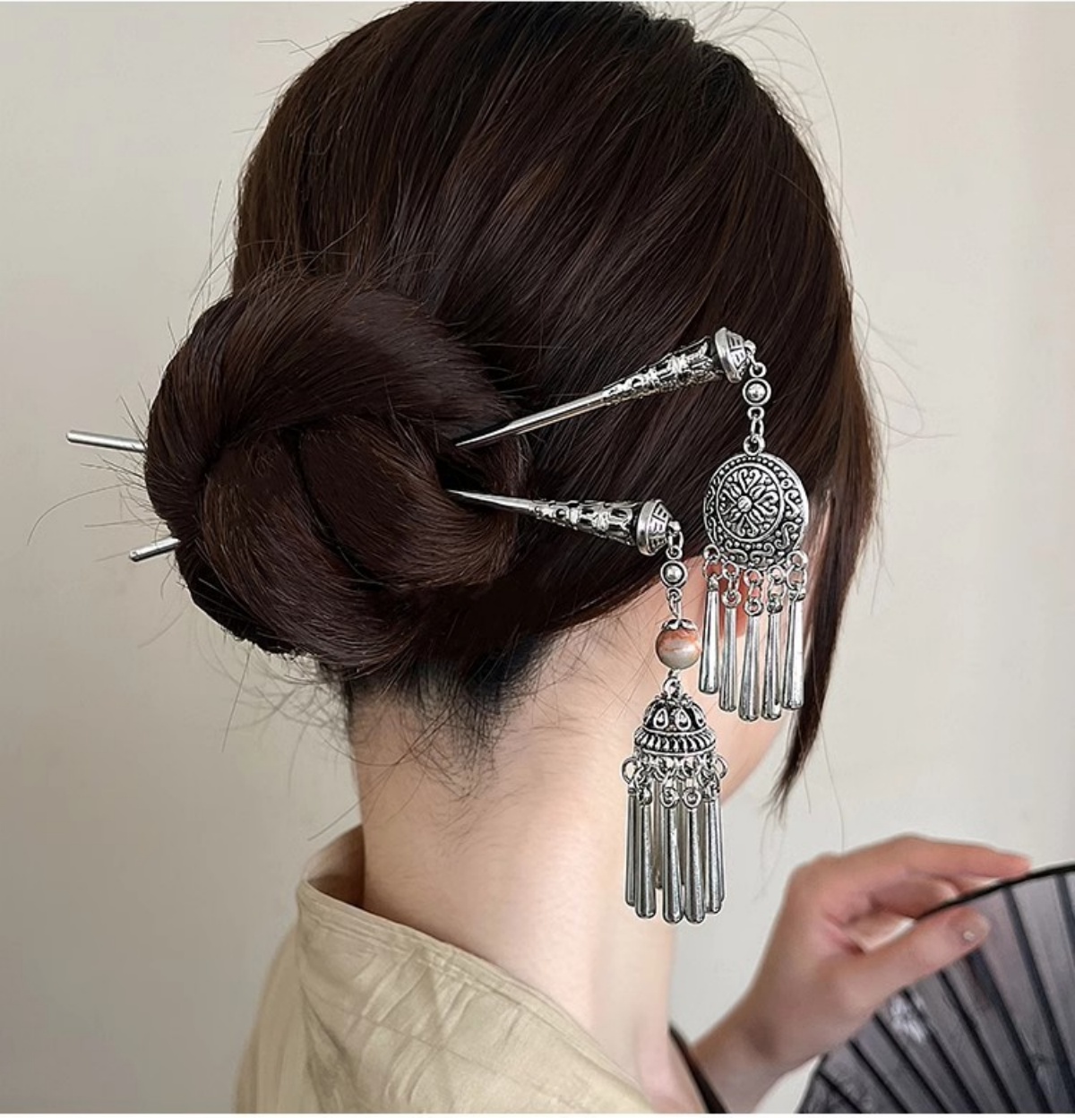 Elegant Women's Hairpin Antiqu - Pearl Hair Pin recension och pris