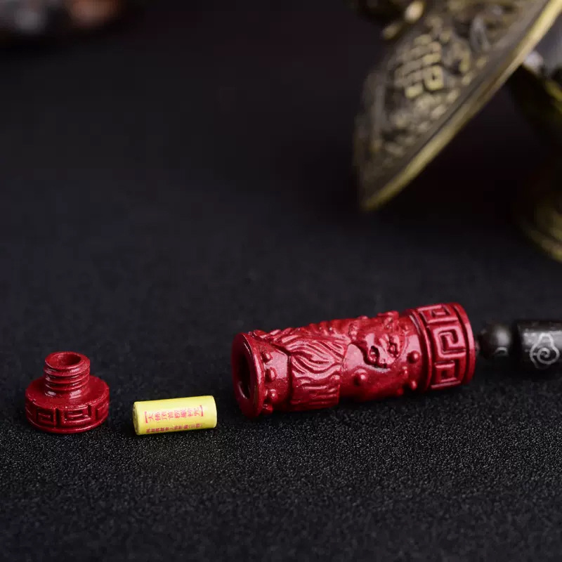 Luxury Red Cinnabar Chinese Zo - Women Accessories To Gift recension och pris