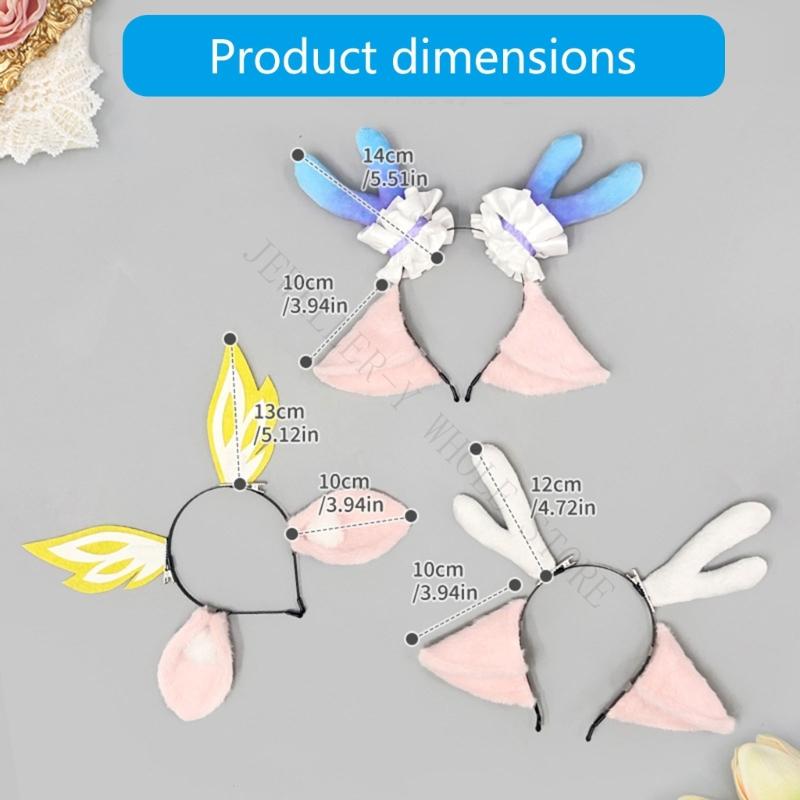 R7UF Plush Animal Ear Headband - Women Accessories Description recension och pris