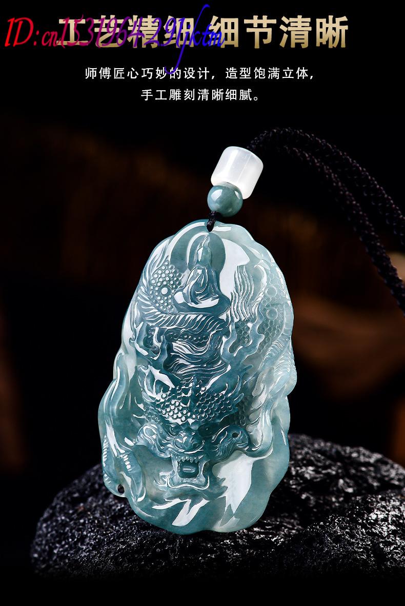 Natural Burmese Jadeite Dragon - Women Accessories To Gift recension och pris