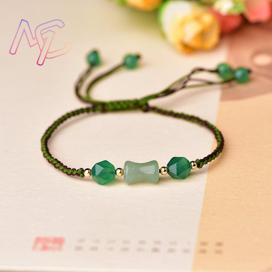Green Natural Jade Beads Brace - Women Accessories To Gift recension och pris