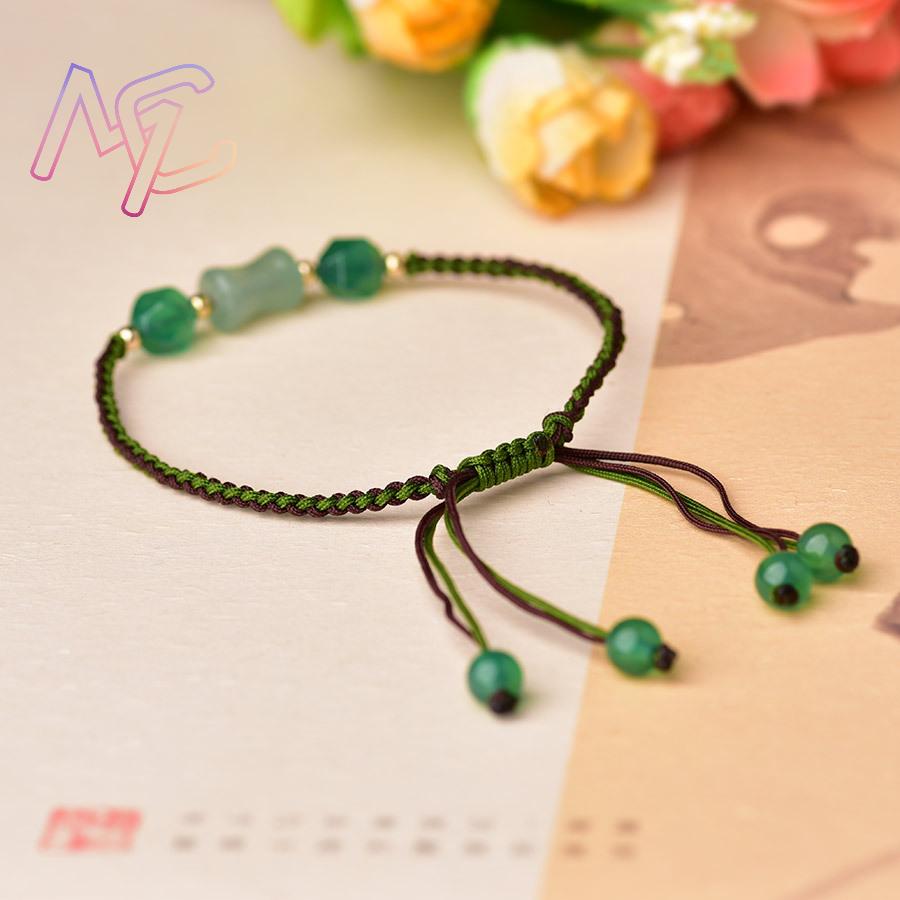 Green Natural Jade Beads Brace - Women Accessories To Gift recension och pris