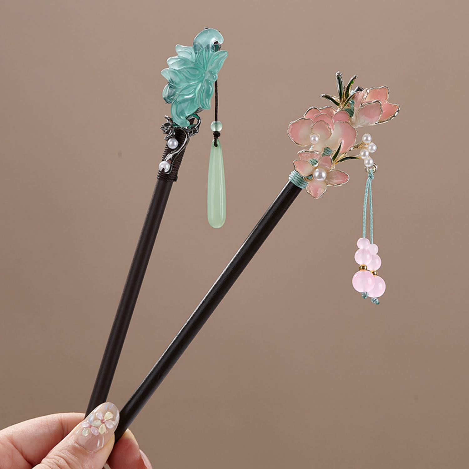 Vintage Flower Hairpin For Wom - Pearl Hair Pin recension och pris