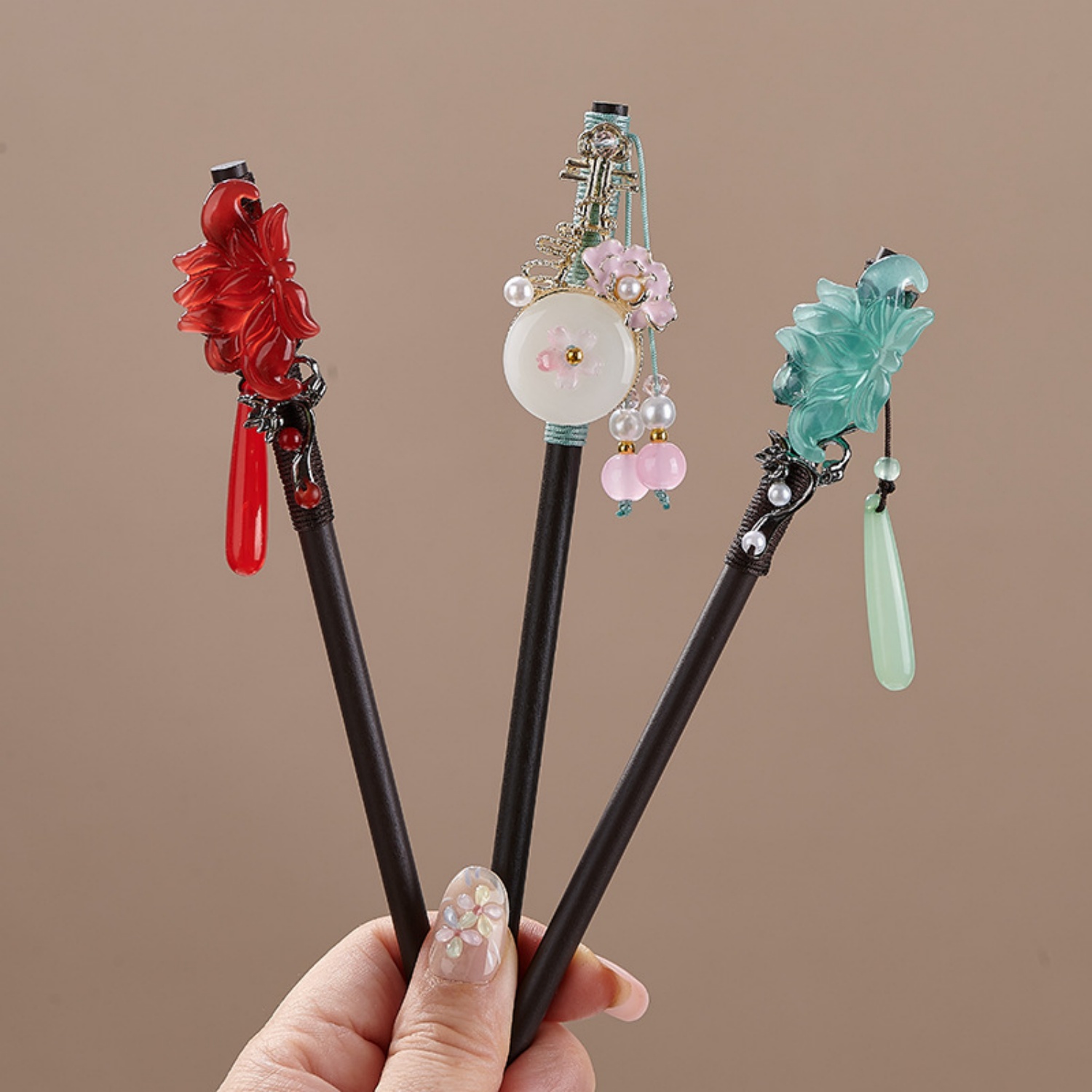 Vintage Flower Hairpin For Wom - Pearl Hair Pin recension och pris