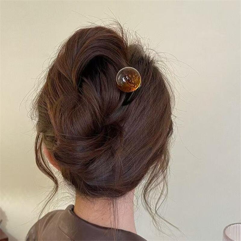 Fashion Colored Pearl U-Shaped - Pearl Hair Pin recension och pris