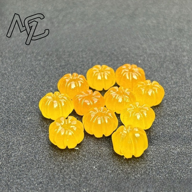 10pcs A Green Jade Pumpkin Bea - Women Accessories To Gift recension och pris