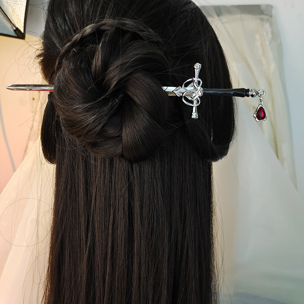 Chinese Sword Shaped Hair Stic - Pearl Hair Pin recension och pris