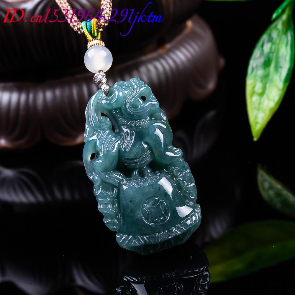 Burmese Jadeite Pixiu Pendant  - Women Accessories To Gift recension och pris