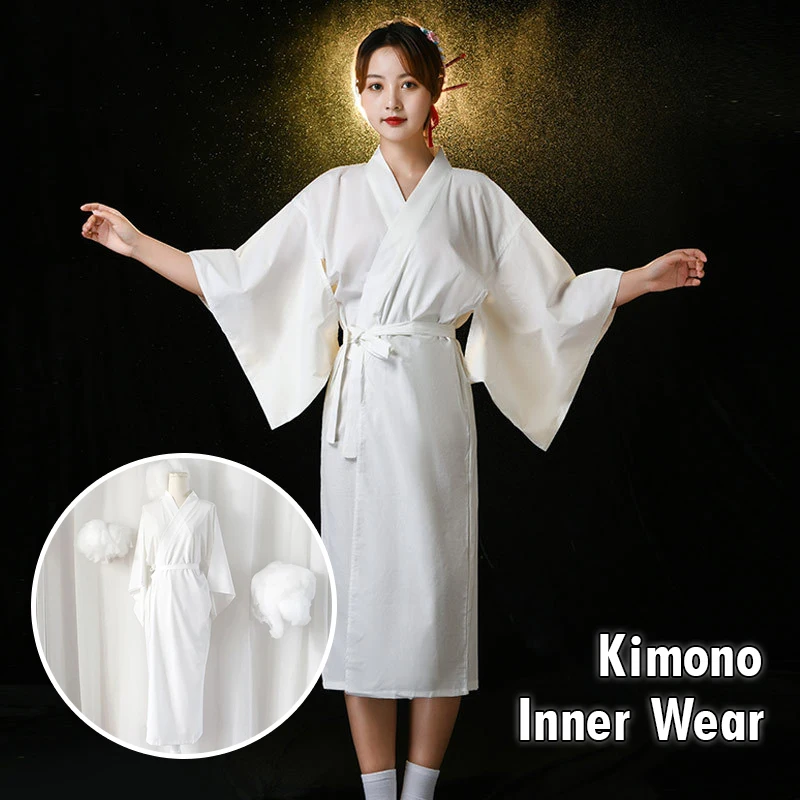 White Traditional Japanese Kim - Women'S Kimono Accessories recension och pris