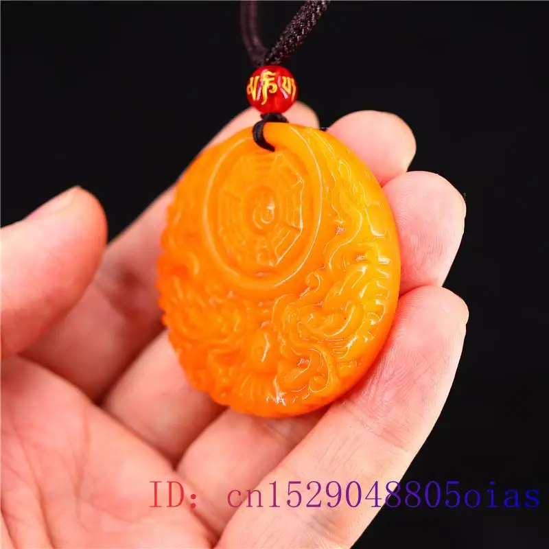 Yellow Jade Dragon Pendant Gif - Women Accessories To Gift recension och pris