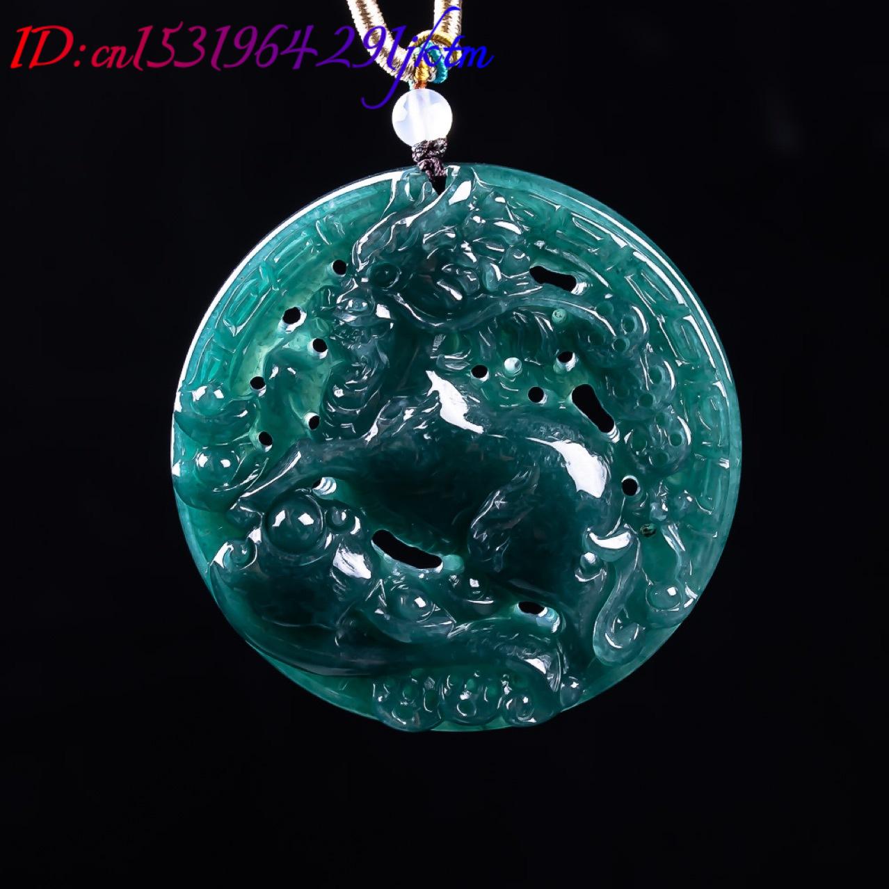 Burmese Jadeite Dragon Pendant - Women Accessories To Gift recension och pris
