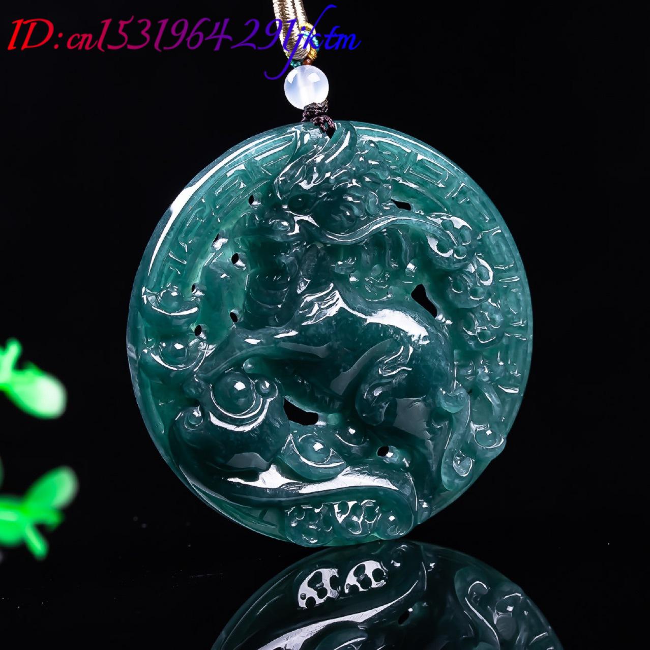 Burmese Jadeite Dragon Pendant - Women Accessories To Gift recension och pris