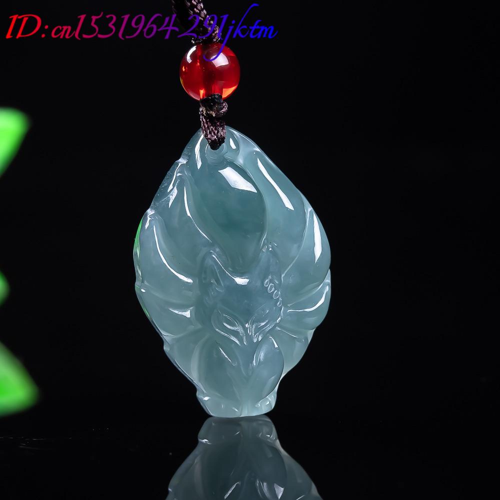 Natural Burmese Jadeite Fox Pe - Women Accessories To Gift recension och pris