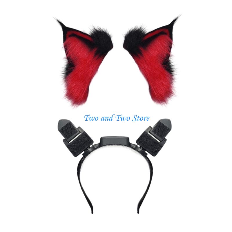 HX6F Lovely Plush Animated Ear - Women Accessories Description recension och pris