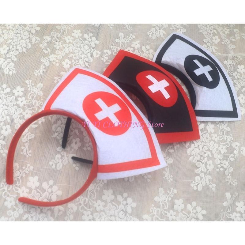 N5KF Halloween Nurse Hat Headb - Women Accessories Description recension och pris