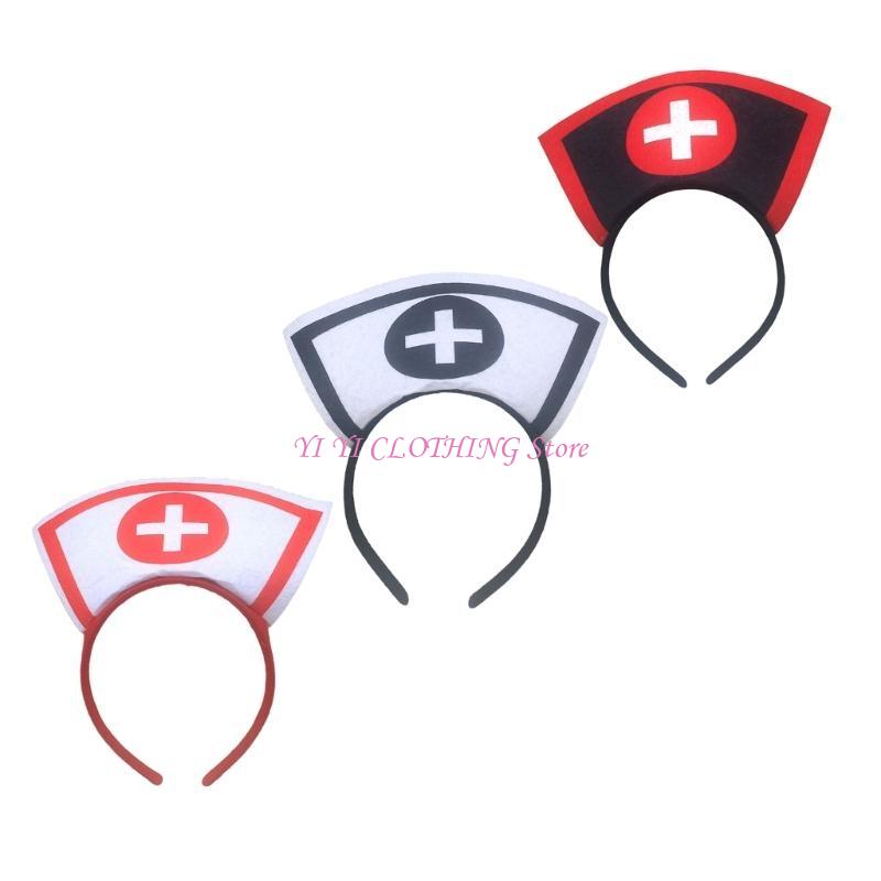 N5KF Halloween Nurse Hat Headb - Women Accessories Description recension och pris