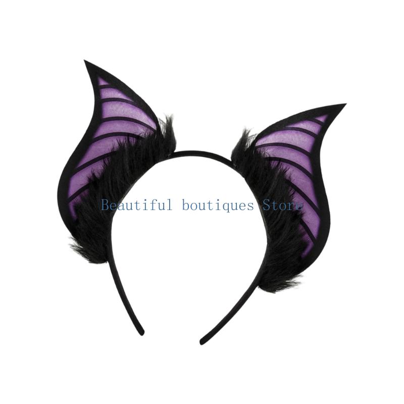 U4LF Furry Plush Bat Ear Headb - Women Accessories Description recension och pris