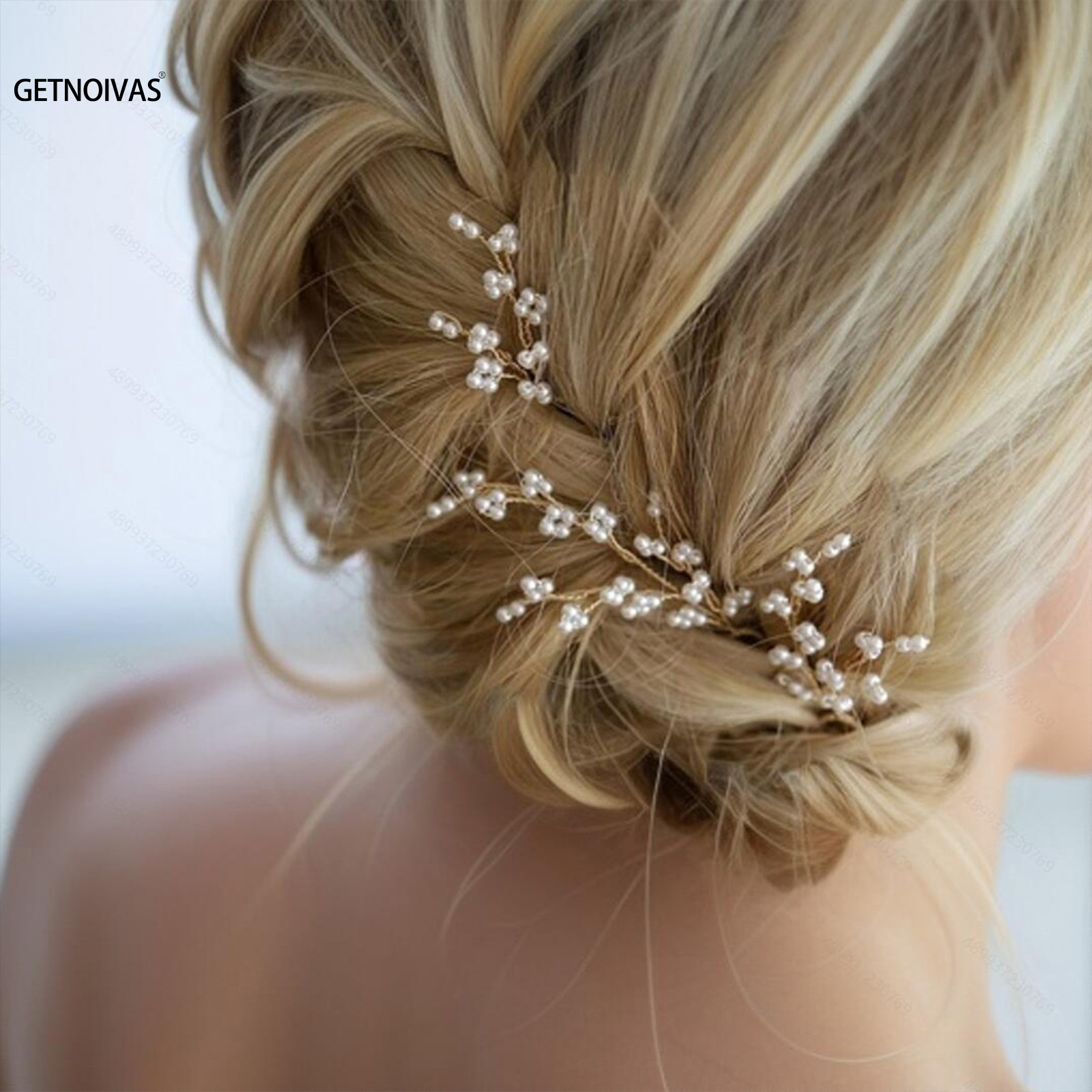 3PCS Wedding U Shape Hair Clip - Pearl Hair Pin recension och pris