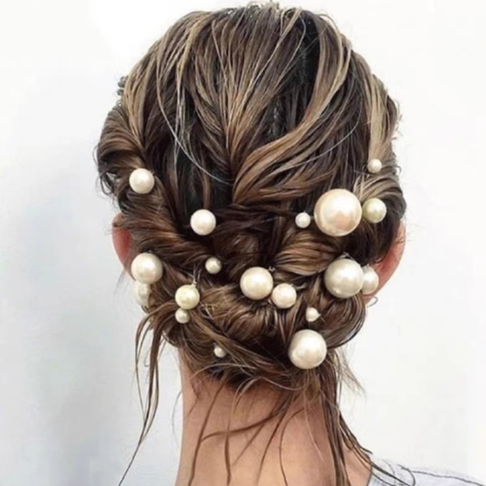 Pearl Crystal Hair Pins Comb S - Pearl Hair Pin recension och pris