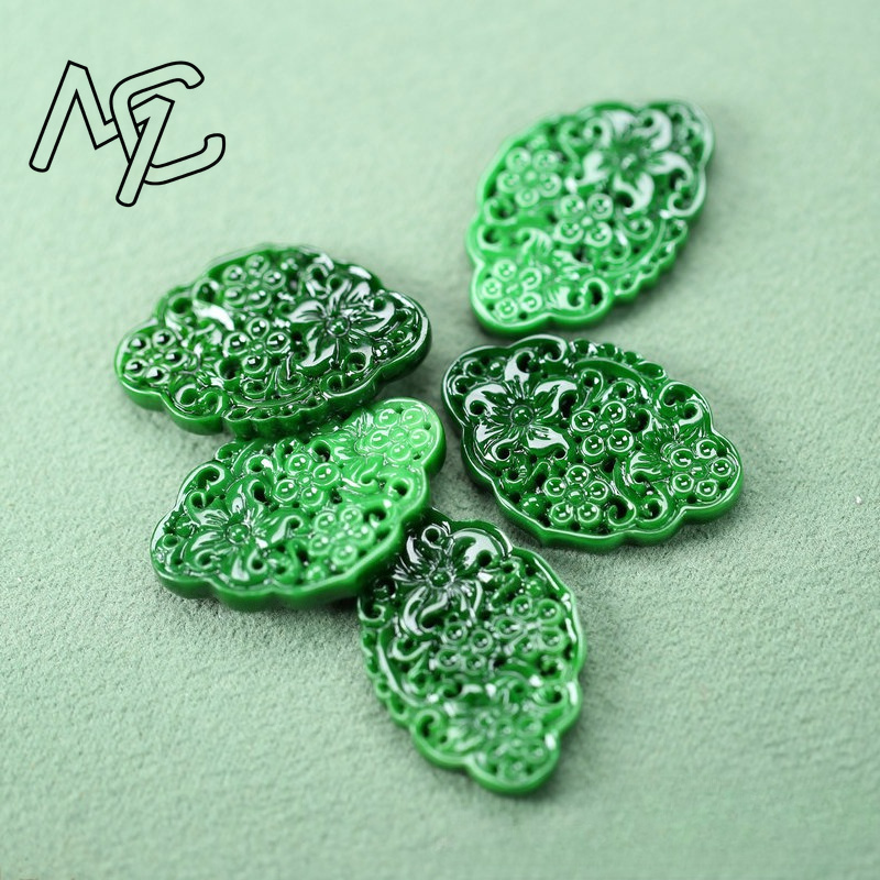 2pcs DIY Natural Dry Green Eme - Women Accessories To Gift recension och pris