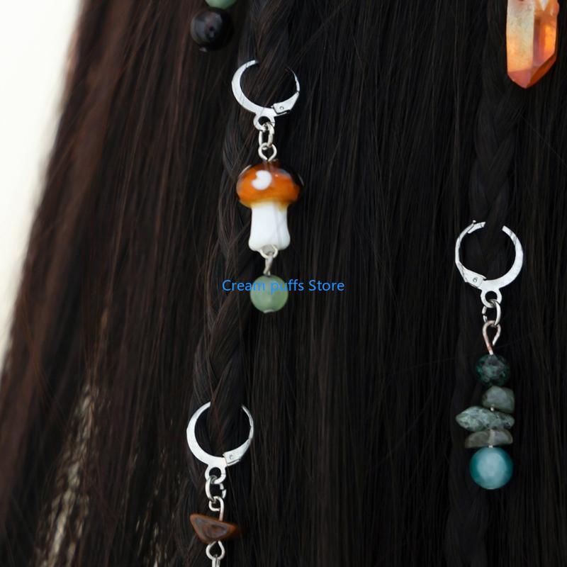 50LE Butterfly Stone Hair Ring - Women Accessories Description recension och pris