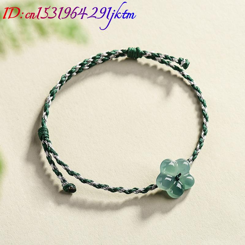 Burmese Jadeite Flower Bracele - Women Accessories To Gift recension och pris