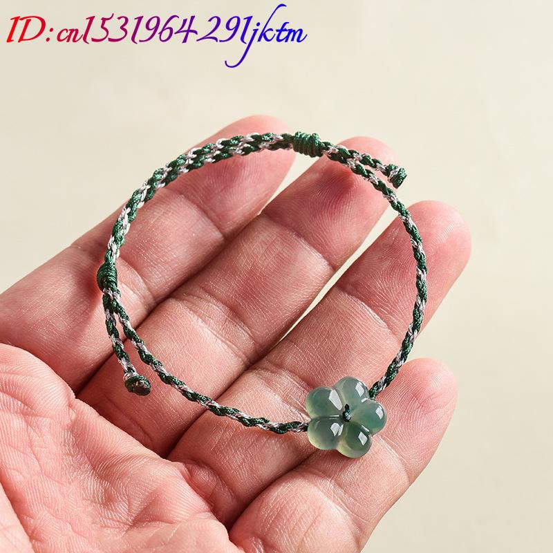 Burmese Jadeite Flower Bracele - Women Accessories To Gift recension och pris
