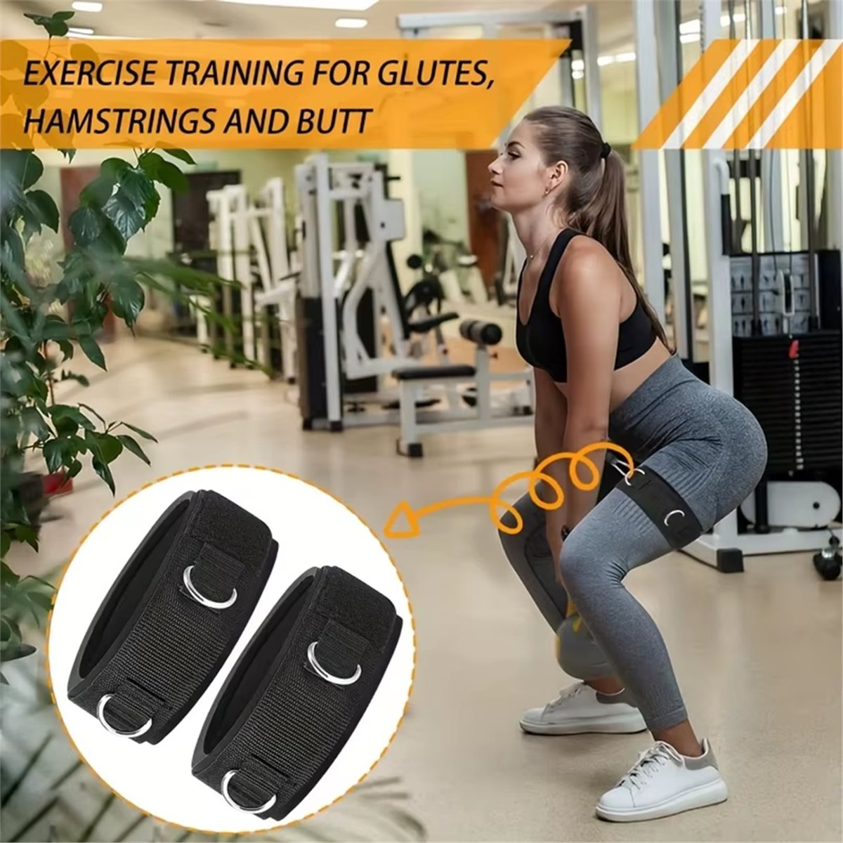ABPF 2 Pcs Thigh Strap Adjusta - Women'S Exercise Accessories recension och pris