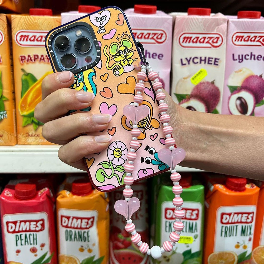 Pink Heart Phone Chain Straps  - Women'S Accessories Wholesale Suppliers recension och pris