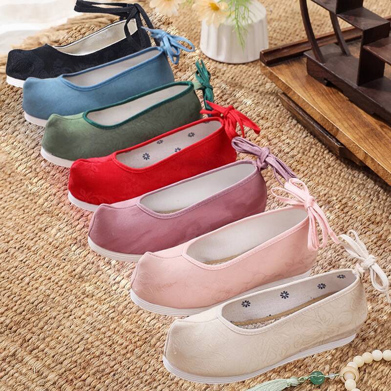 Solid Color Hanfu Ancient Styl - Women'S Accessories For Shoes recension och pris