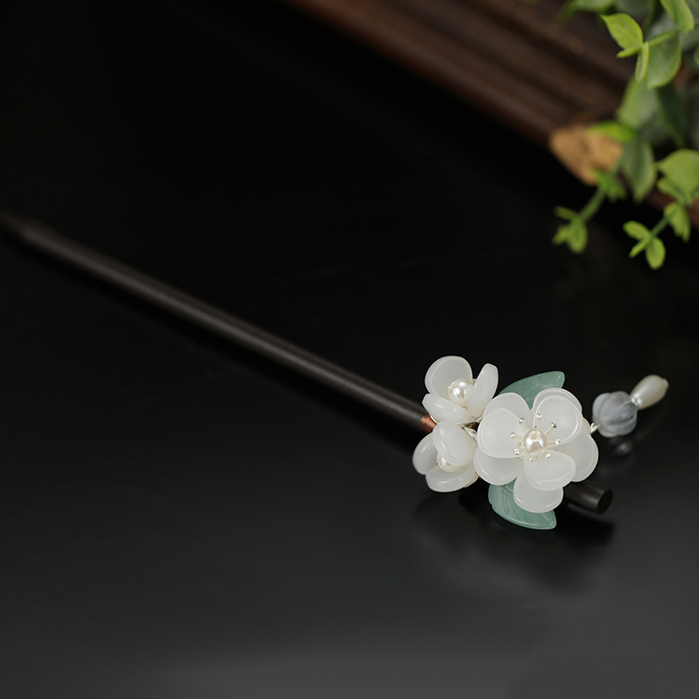 Retro Flower Hairpin With Pear - Pearl Hair Pin recension och pris