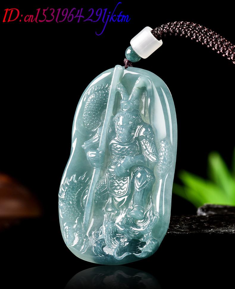 Burmese Jadeite Monkey King Pe - Women Accessories To Gift recension och pris